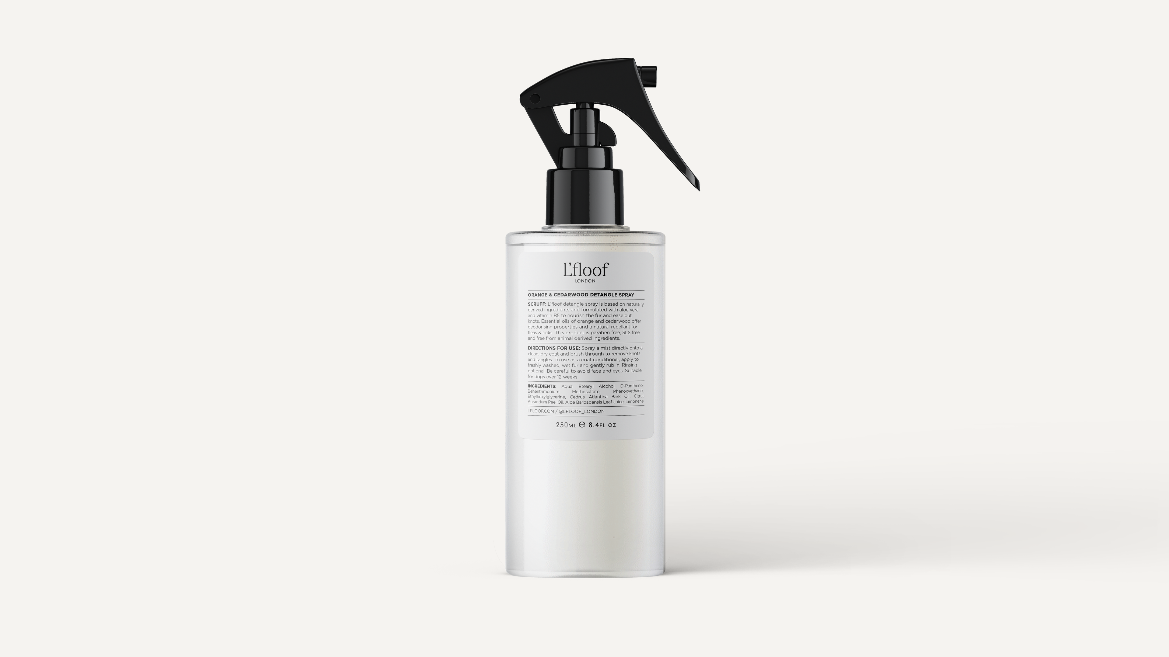 Dog Detangle Spray - 250ml - L'floof SCRUFF