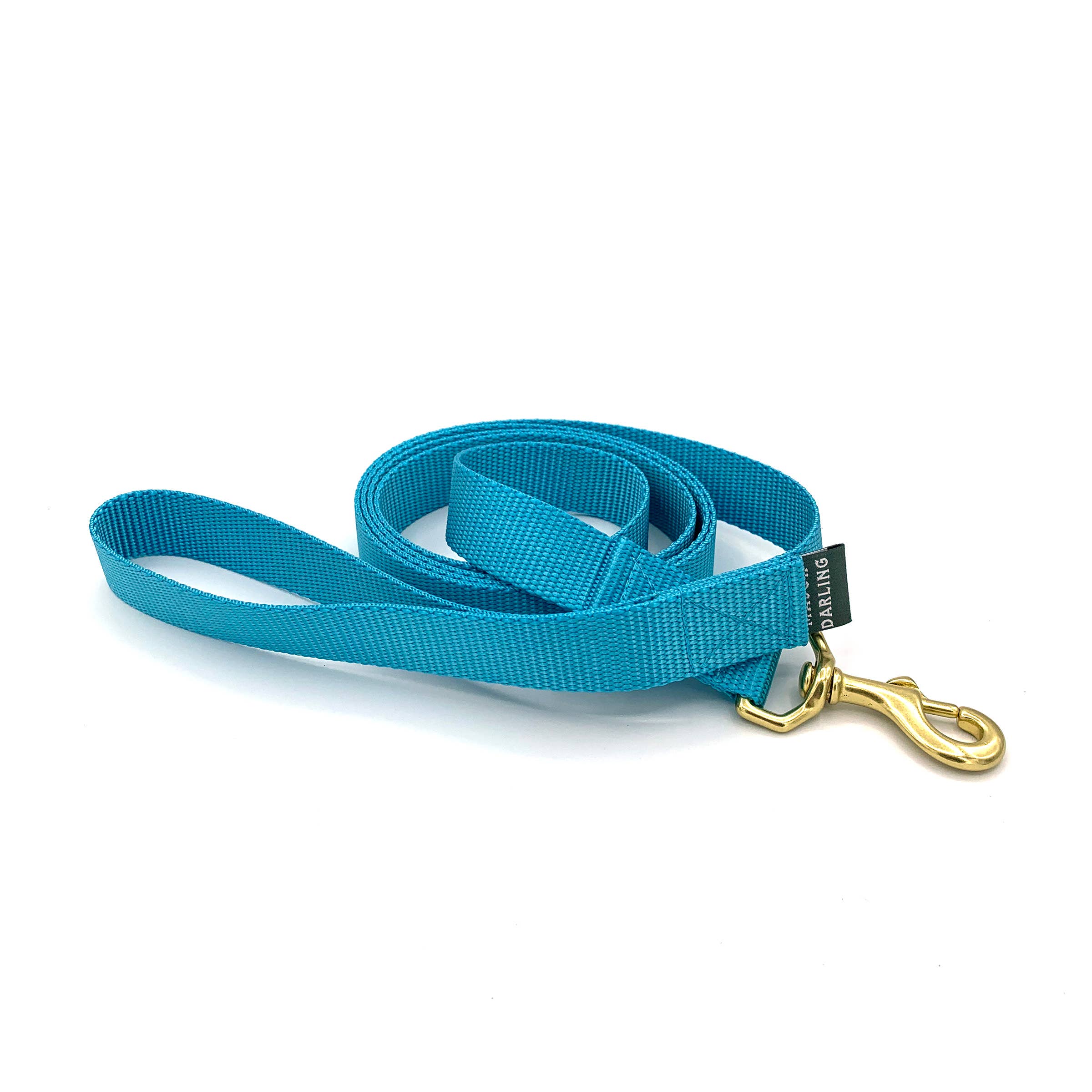 Basic Leash: Red / Standard (1" wide)