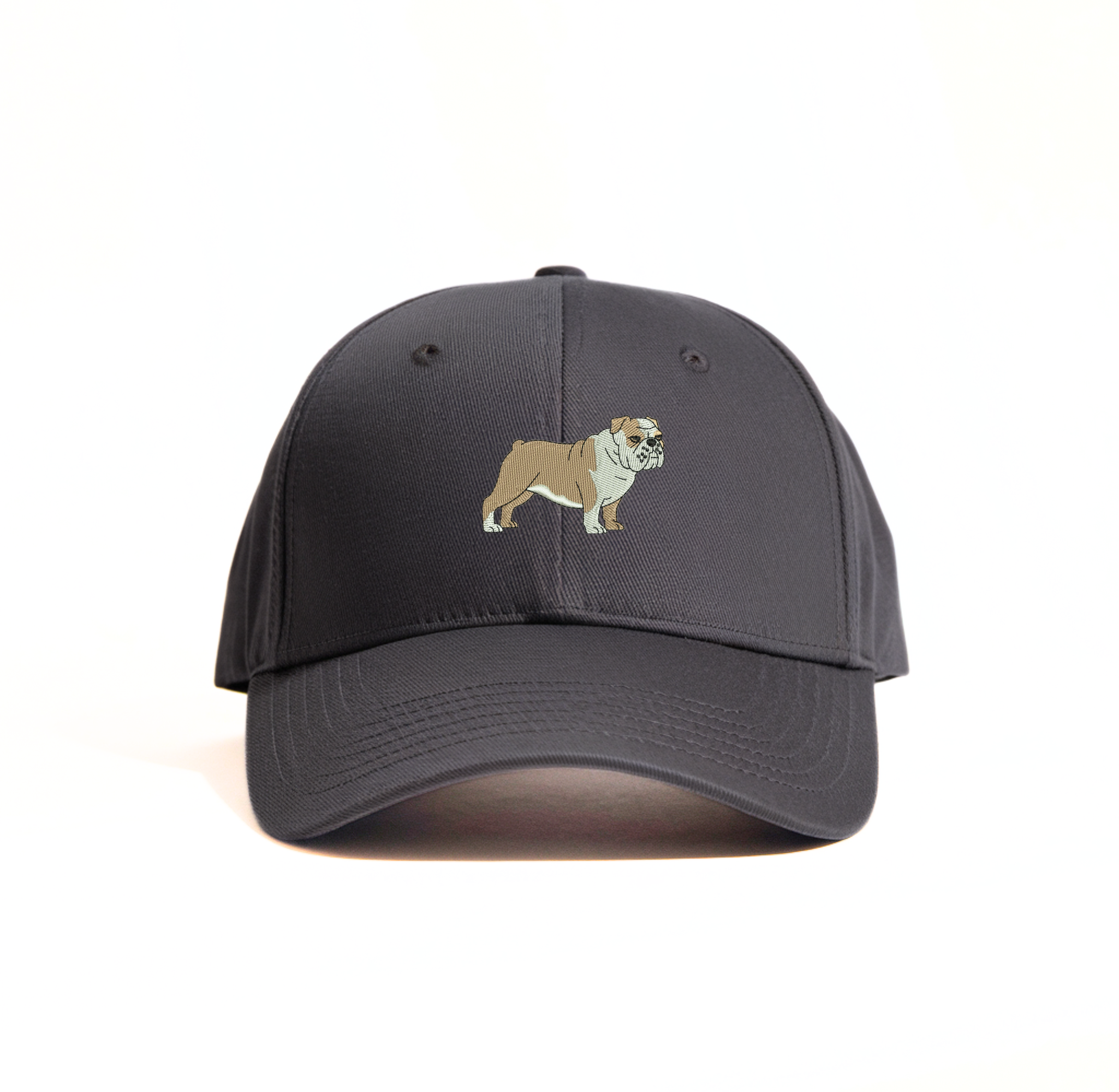 English Bulldog embroidered cap - unisex caps
