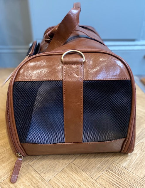 Companion Leather Dog Carrier