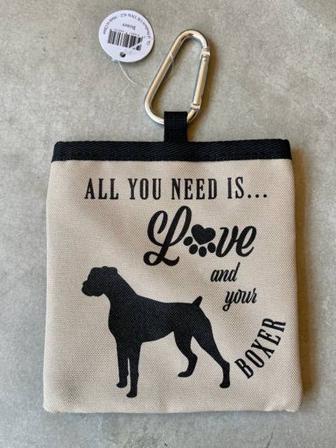 Boxer Pet Treat Bag
