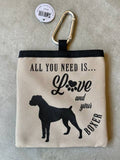 Boxer Pet Treat Bag