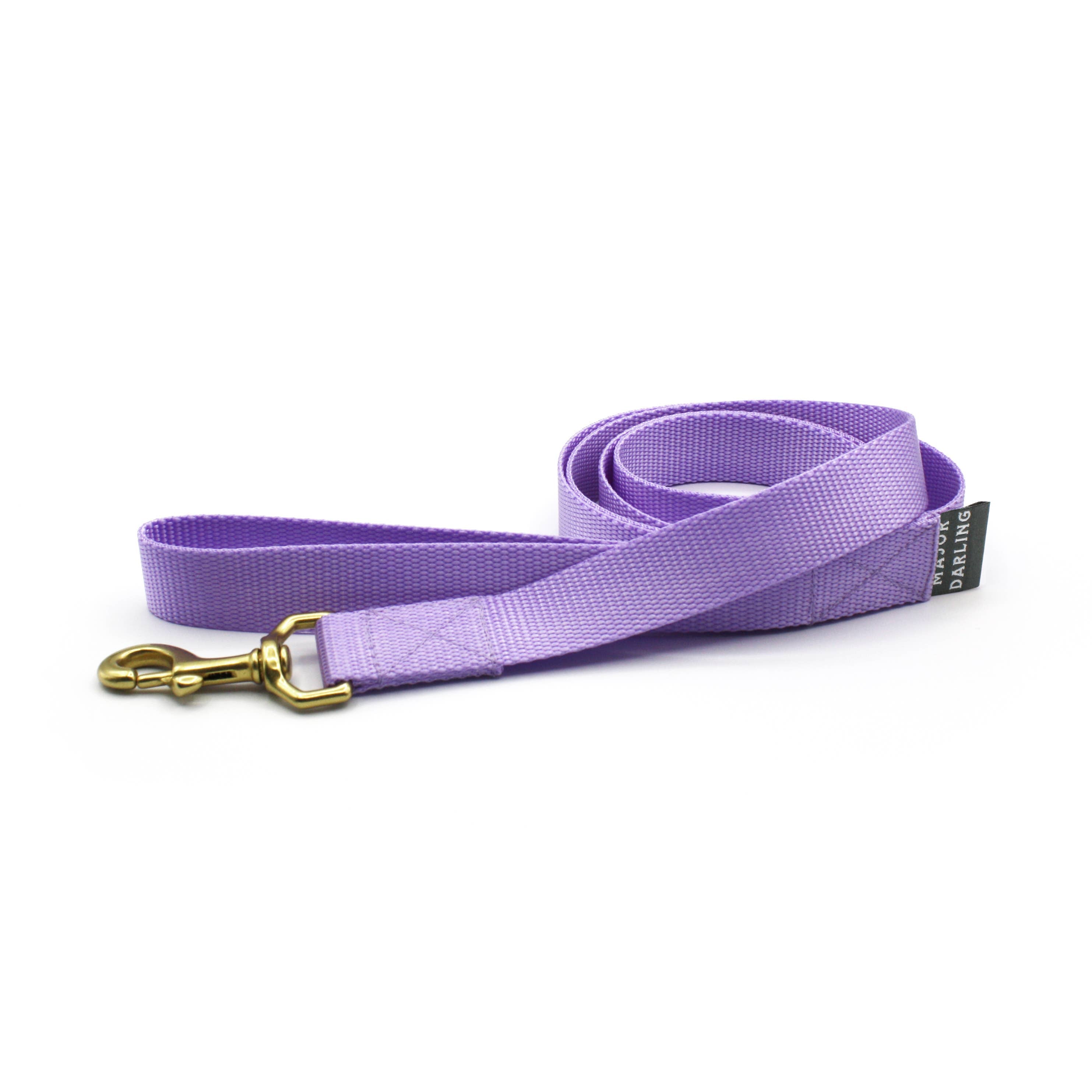 Basic Leash: Red / Standard (1" wide)