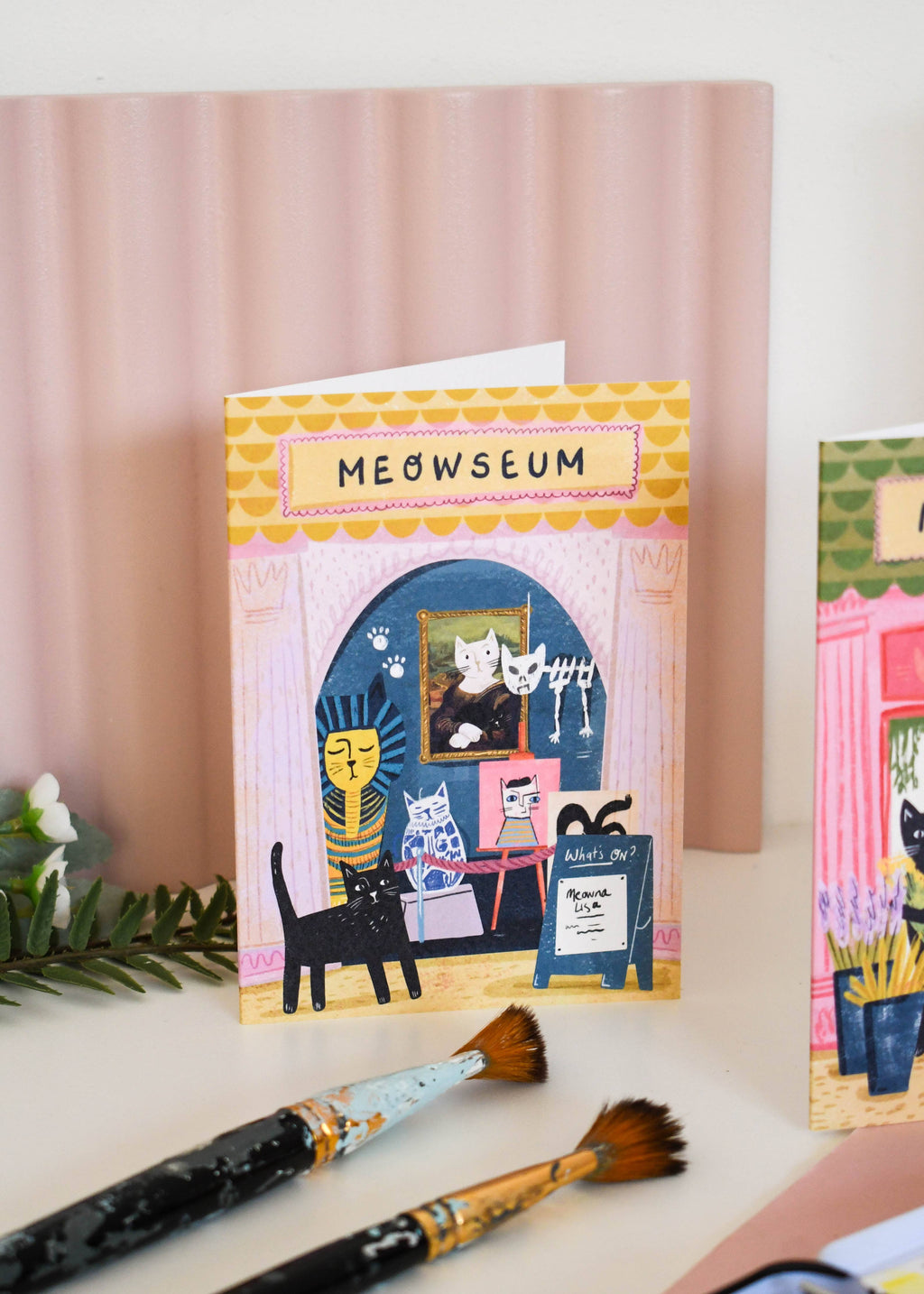 Meowseum Cat Card