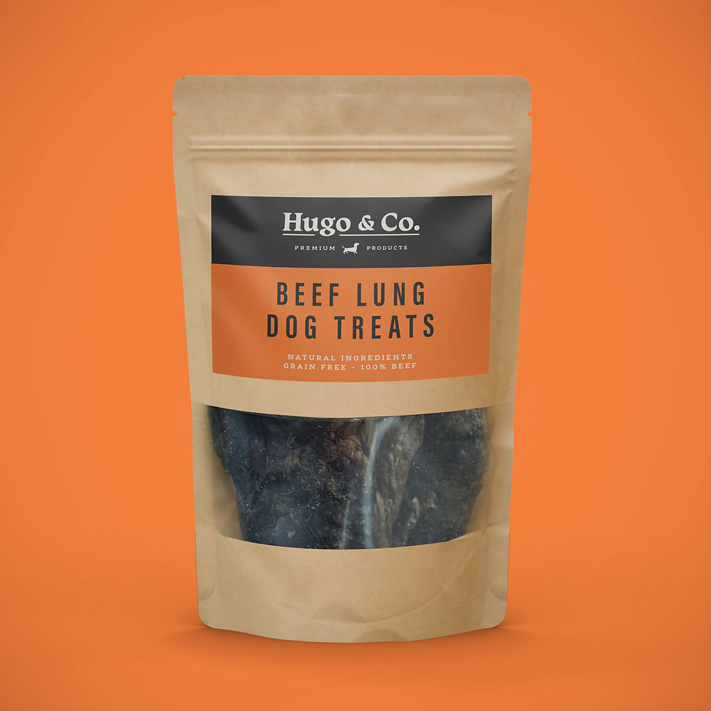 Beef Lung Dog Treats  - 50g