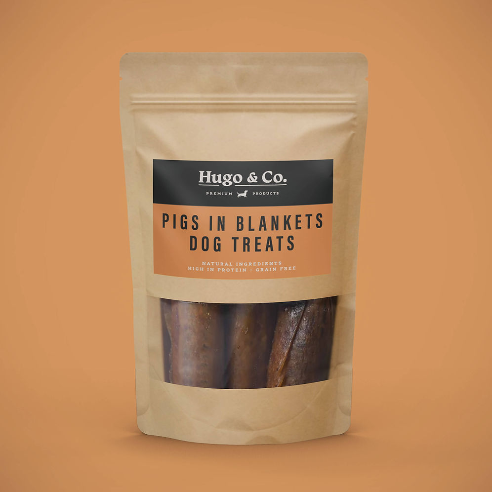 Pigs in Blankets Dog Treats - 75g