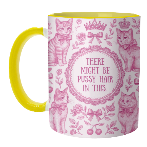 Mugs 'Pussy Hair' by Lilly Rose