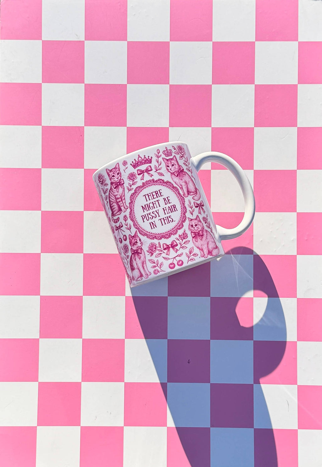Mugs 'Pussy Hair' by Lilly Rose