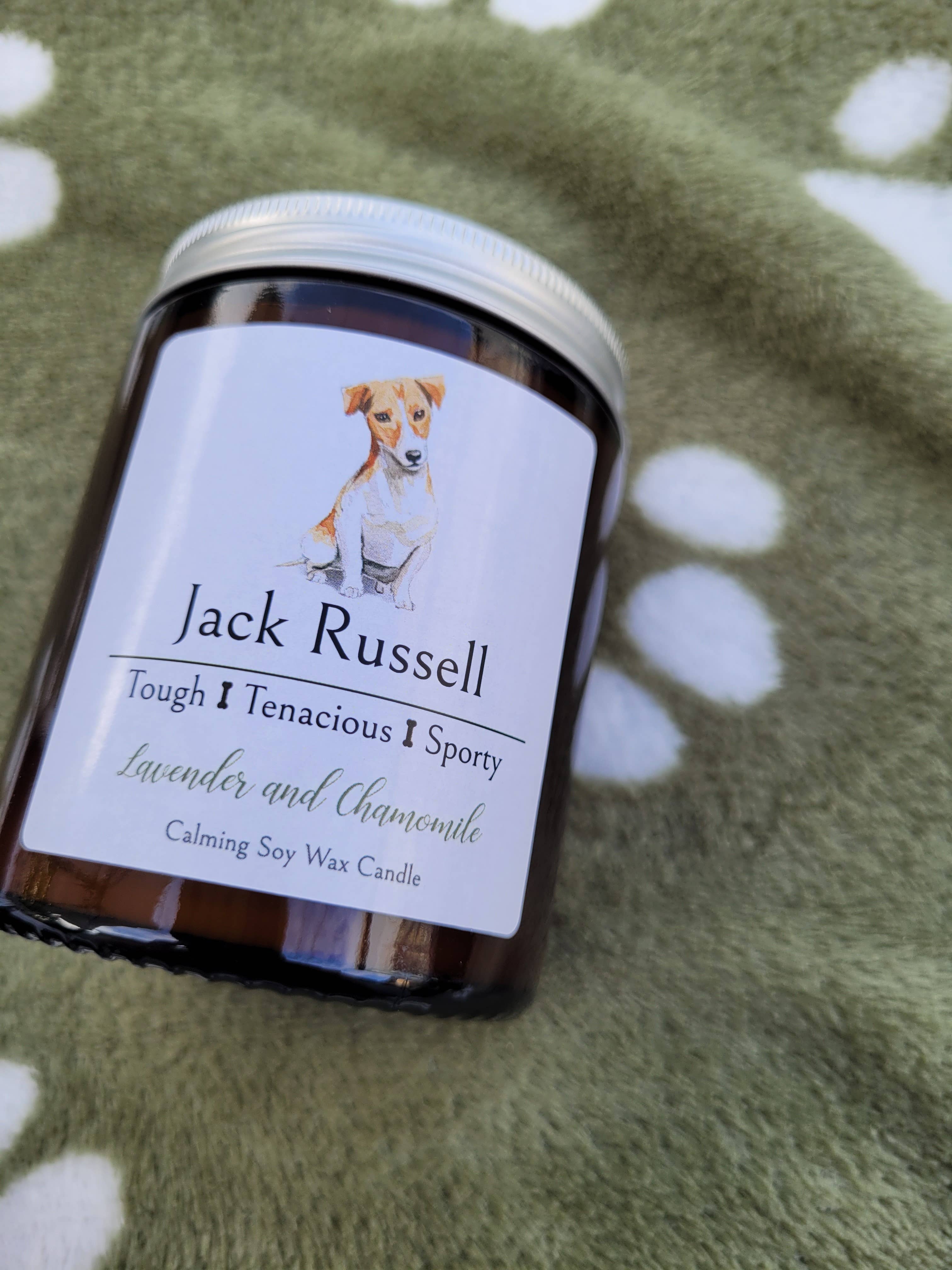 Jack Russell Candle