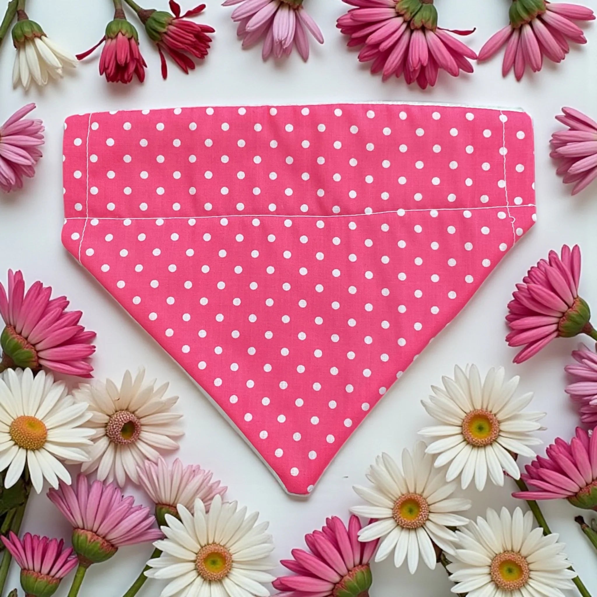 Bandana - Polka Dot Pink