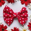Bow Tie - Polka Dot Red