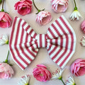 Bow Tie - Stripe Red