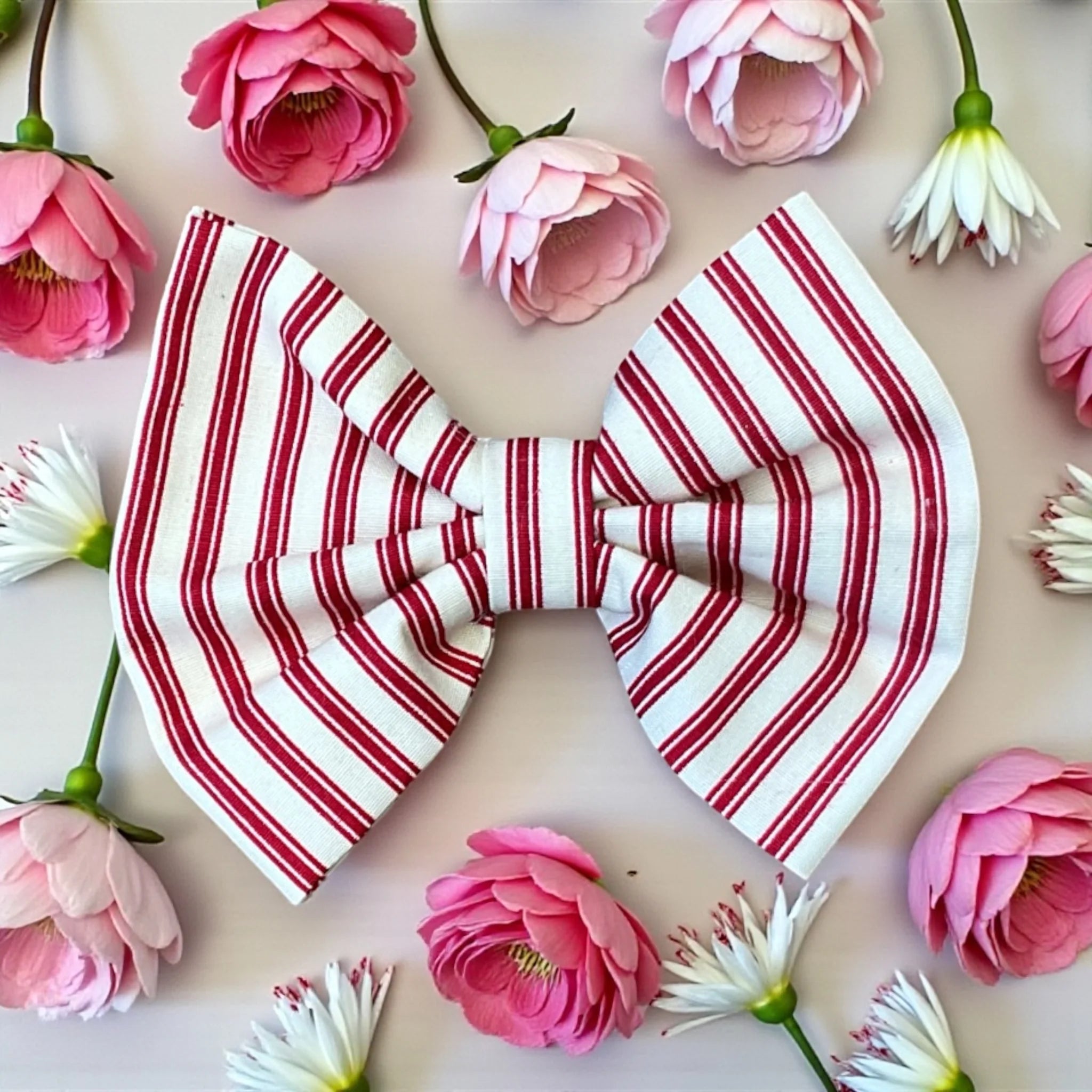 Bow Tie - Stripe Red