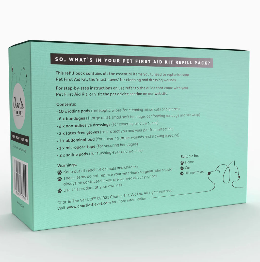 Pet First Aid Kit Refill
